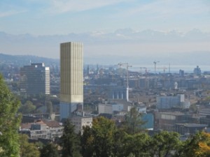 Blick von der Waid - Fotomontage QVW