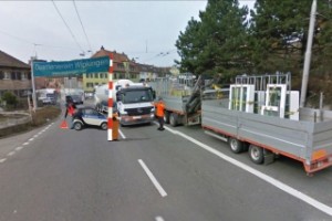 Strassen Zoll Stelle Rosengartenstrasse Klein