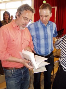 Layouter Albert America und Martin Bürlimann