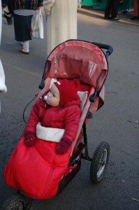 Keiner zu klein um nicht auch am Weihnachtsmarkt dabei zu sein.