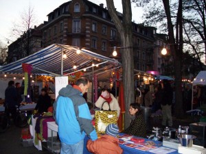 Beim Eindunkeln wars noch schöner.